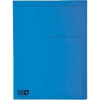 Exacompta 2 Flap Folder 33122E CleanSafe A4 Blue Card 24 x 32 cm Pack of 5