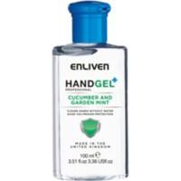 Enliven Hand Gel Cucumber & Garden Mint Transparent 502158 100 ml