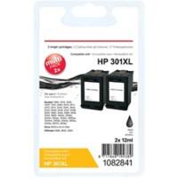 Viking 301XL Compatible HP Ink Cartridge CH563EEv1 Black Pack of 2 Duopack