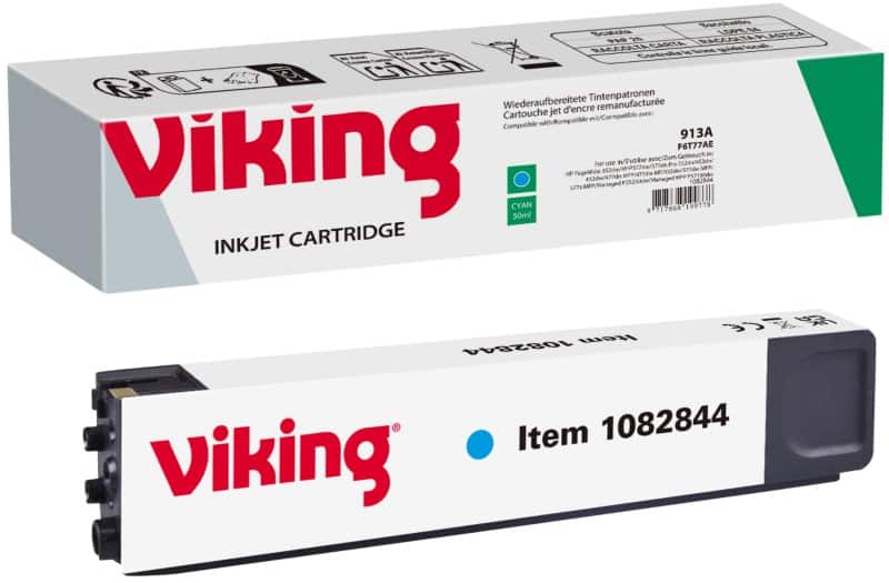 Viking 913A Compatible HP Ink Cartridge F6T77AE Cyan