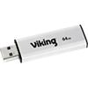 Viking USB 3.0 Flash Drive OFD1083098 64 GB Silver