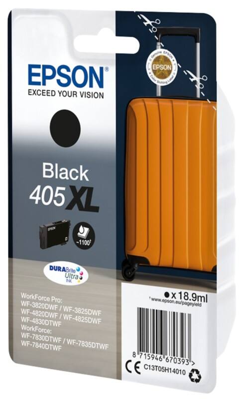 Epson 405XL Original Ink Cartridge C13T05H140 Black