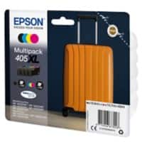 Epson 405XL Original Ink Cartridge C13T05H640 Black, Cyan, Magenta, Yellow Pack of 4 Multipack