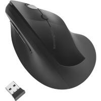 Kensington Pro Fit Wireless Ergonomic Vertical Mouse K75501EU Optical For Right-Handed Users USB-A Nano Receiver Black