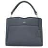 SOCHA Laptop Bag Diamond Shoulder 14 Inch Leather Grey 39 x 12 x 29 cm