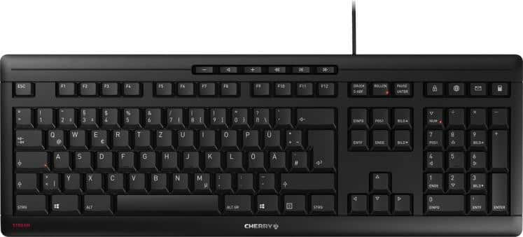 CHERRY JK-8500 Wired Keyboard 1.8 m USB Cable QWERTY English Black