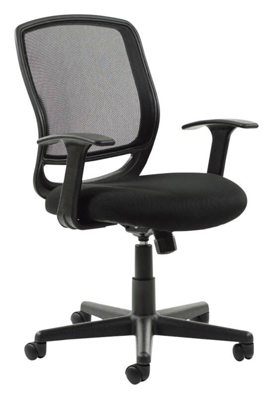 dynamic Operator Chair Basic Tilt Mesh Fixed Armrest Black 120 kg Mave