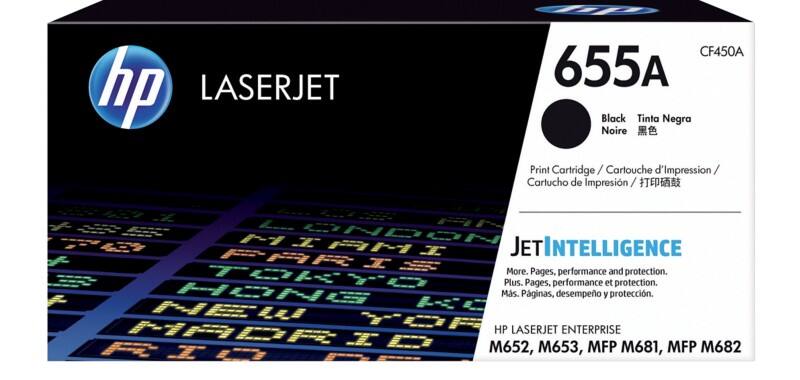 HP 655A Original Toner Cartridge CF450A Black