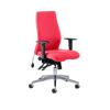 Dynamic Independent Seat & Back Posture Chair Bergamot Cherry Fabric Height Adjustable Arms Onyx Ergo Without Headrest High Back