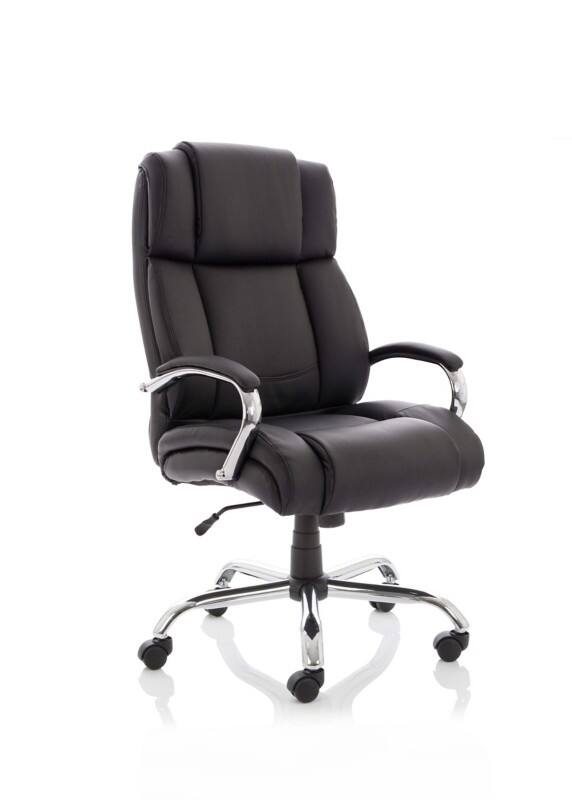 dynamic Texas Heavy Duty Chair Basic Tilt Bonded leather Fixed Armrest Black 225 kg Texas 710 x 710 x 1,180 mm