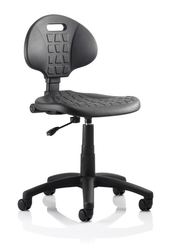 Dynamic Permanent Contact Backrest Task Operator Chair Without Arms Malaga Without Headrest Medium Back