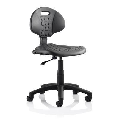 Dynamic Permanent Contact Backrest Task Operator Chair Without Arms Malaga Without Headrest Medium Back