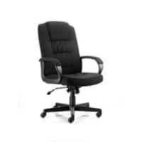dynamic Moore Executive Chair Basic Tilt Fabric Fixed Armrest Black 125 kg Moore 680 x 680 x 1,130 mm