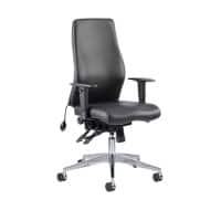 dynamic Onyx Ergo Posture Chair Permanent Contact Bonded leather Height-Adjustable Armrest Black 135 kg Onyx 610 x 670 x 1,210 mm