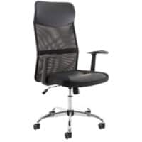dynamic Vegalite Executive Chair Basic Tilt Mesh Fabric Fixed Armrest Black 110 kg Vegalite 610 x 620 x 1,130 mm