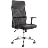 Dynamic Basic Tilt Executive Chair Fixed Arms Vegalite With Headrest High Back