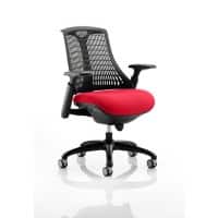 dynamic Flex Operator Chair Synchro Tilt Fabric Height-Adjustable Armrest Black 110 kg Flex 690 x 680 x 945 mm