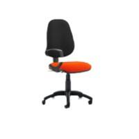 Dynamic Independent Seat & Back Task Operator Chair Loop Arms Eclipse Plus III Black Back, Tabasco red Seat Without Headrest High Back