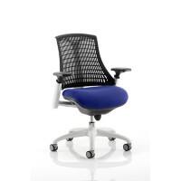dynamic Flex Operator Chair Synchro Tilt Fabric Height-Adjustable Armrest Blue 110 kg Flex 690 x 680 x 945 mm