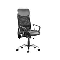 dynamic Vegas Executive Chair Basic Tilt Mesh Fabric Fixed Armrest Black 125 kg Vegas 630 x 585 x 1,120 mm