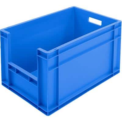 BiGDUG Stacking boxes 62 L Blue Plastic 40 x 60 x 34 cm