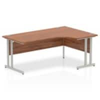 dynamic Impulse Right Hand Desk Corner Walnut Cantilever 1,800 (W) x 1,200 (D) x 730 (H) mm MFC (Melamine Faced Chipboard)