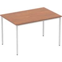 dynamic Impulse Conference Table Rectangular Walnut 4 Metal legs 1,200 (W) x 800 (D) x 740 (H) mm MFC (Melamine Faced Chipboard)