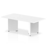 dynamic Impulse Coffee Table Rectangular Impulse MFC (Melamine Faced Chipboard) White 1,200 x 600 x 450 mm