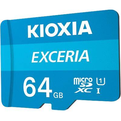KIOXIA MicroSD Card 64 GB Blue