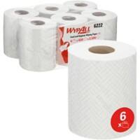 Kimberly-Clark Professional Wiping Paper White 1 Ply 6222 6 Rolls of 430 Sheets