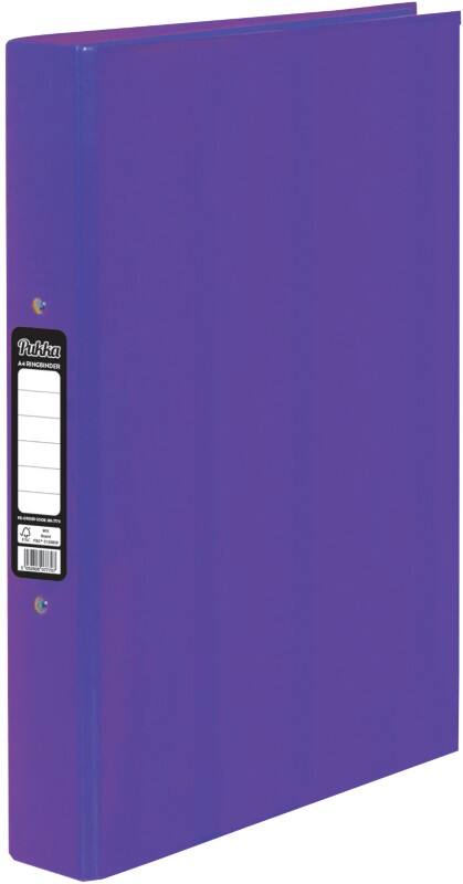 Pukka 25 mm Ring Binder Laminated Board A4 2 Rings Purple BR-7770