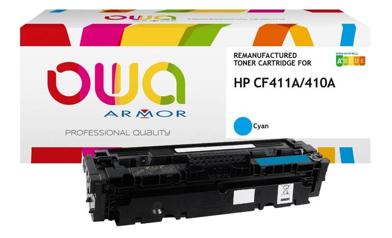 OWA 410A Compatible HP Toner Cartridge CF411A Cyan