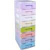 Really Useful Box 8 x 7 Litre Plastic Drawer Unit Pastel 300 x 420 x 925 mm