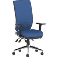 dynamic Stevia Operator Chair Synchro Tilt Fabric Height-Adjustable Armrest Blue 110 kg Chiro 700 x 700 x 1,080 mm