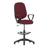 dynamic Eclipse I Operator Chair Permanent Contact Fixed Armrest Red 120 kg Eclipse I 600 x 600 x 1,010 mm