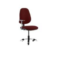 Dynamic Permanent Contact Backrest Task Operator Chair Height Adjustable Arms Eclipse II Without Headrest High Back