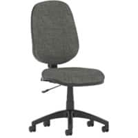 Dynamic Permanent Contact Backrest Task Operator Chair Without Arms Eclipse Plus I Charcoal Seat High Back