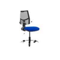 Dynamic Permanent Contact Backrest Task Operator Chair Loop Arms Eclipse II Blue Seat High Back