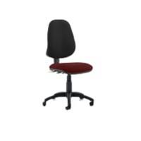 Dynamic Independent Seat & Back Task Operator Chair Without Arms Eclipse Plus III Black Back, Ginseng Chilli Seat High Back
