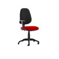 Dynamic Independent Seat & Back Task Operator Chair Height Adjustable Arms Eclipse Plus III Black Back, Bergamot Cherry Seat High Back
