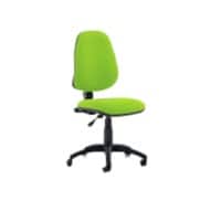 Dynamic Permanent Contact Backrest High Back Task Operator Chair Without Arms Eclipse I Myrrh Green Seat