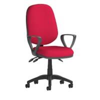 dynamic Eclipse III Operator Chair Permanent Contact Fabric Fixed Armrest Bergamot Cherry 120 kg Eclipse Plus III 600 x 600 x 970 mm