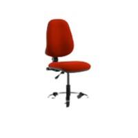 Dynamic Permanent Contact Backrest Task Operator Chair Without Arms Eclipse I Tabasco Red Seat High Back