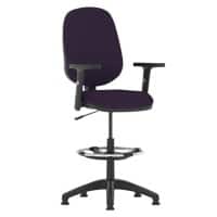 dynamic Eclipse I Operator Chair Permanent Contact Height-Adjustable Armrest Purple 120 kg Eclipse I 600 x 600 x 1,010 mm