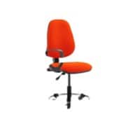 Dynamic Permanent Contact Backrest Task Operator Chair Loop Arms Eclipse I Tabasco Red Seat High Back