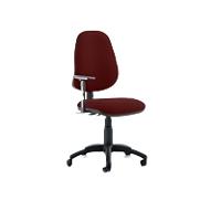 Dynamic Tilt & Lock Task Operator Chair Height Adjustable Arms Eclipse Plus II Ginseng Chilli Seat High Back