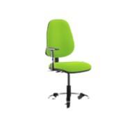 Dynamic Permanent Contact Backrest Task Operator Chair Height Adjustable Arms Eclipse II Myrrh Green Seat High Back