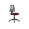 Dynamic Permanent Contact Backrest Task Operator Chair Loop Arms Eclipse II Black Back, Ginseng Chilli Seat Medium Back