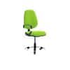 Dynamic Permanent Contact Backrest Task Operator Chair Loop Arms Eclipse II Myrrh Green Seat High Back