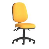 Dynamic Independent Seat & Back Task Operator Chair Without Arms Eclipse Plus III Senna Yellow Seat High Back